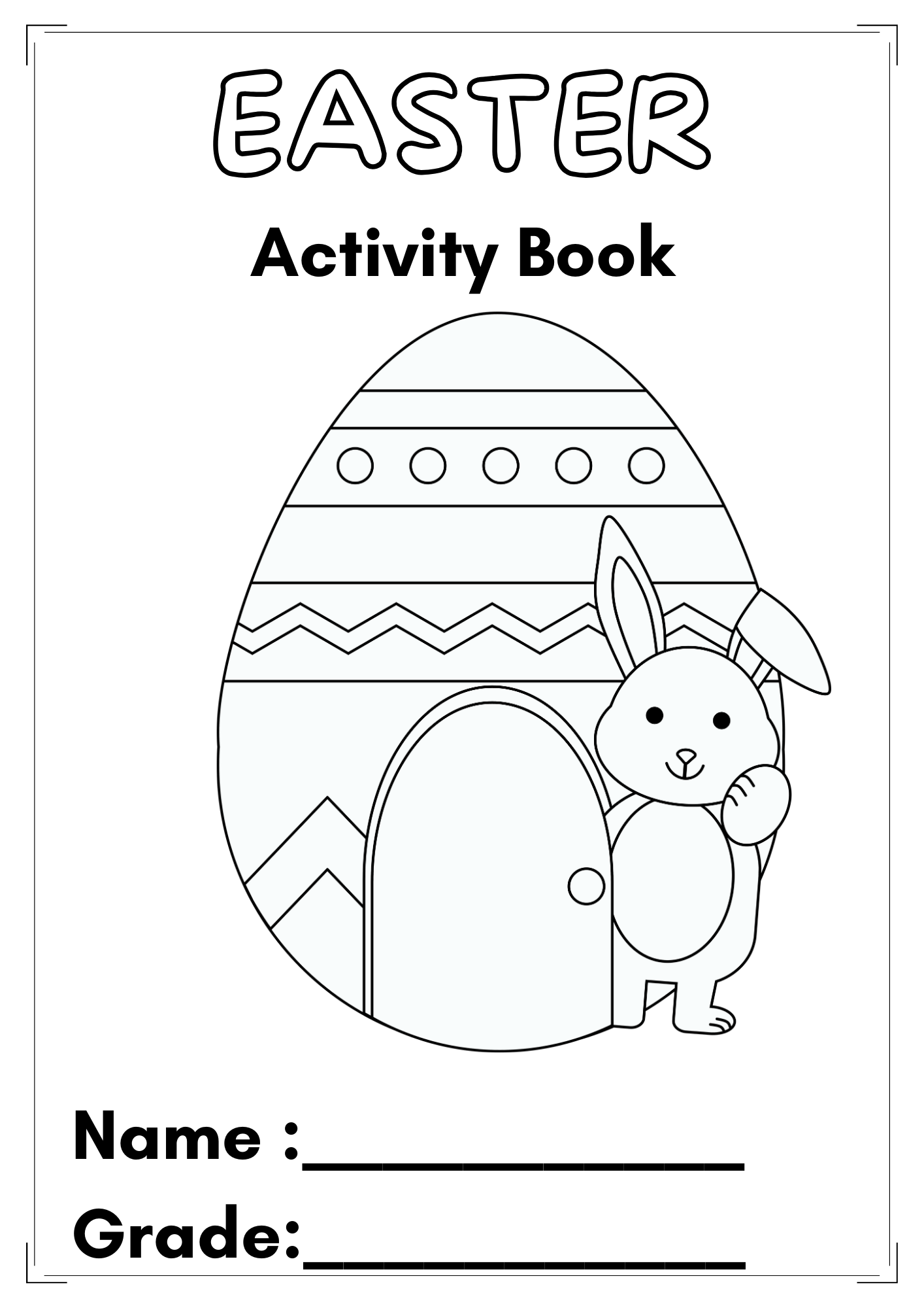 Free Educational Easter Printables