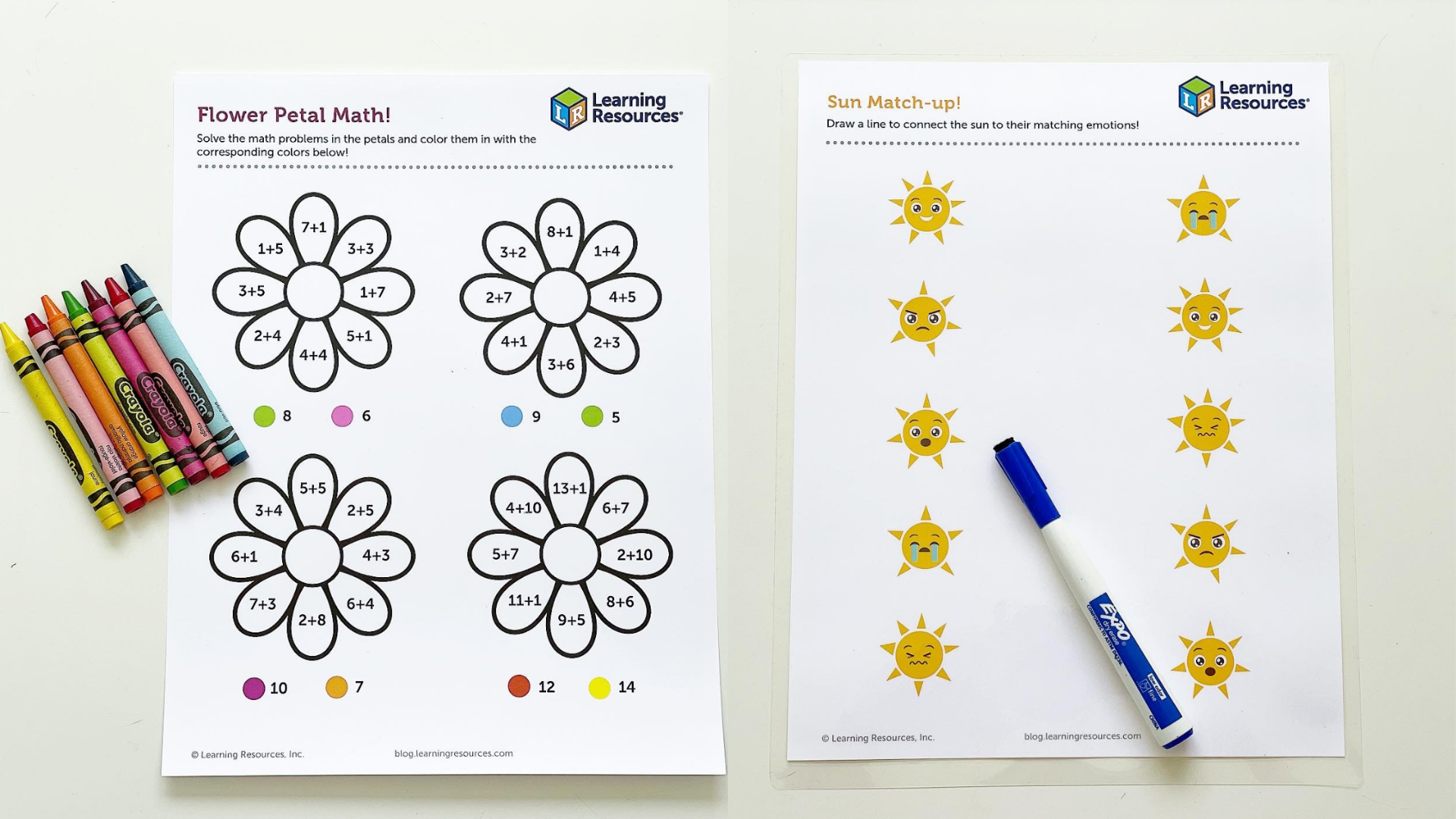 3 Free Printables To Build Preschool Learning Skills