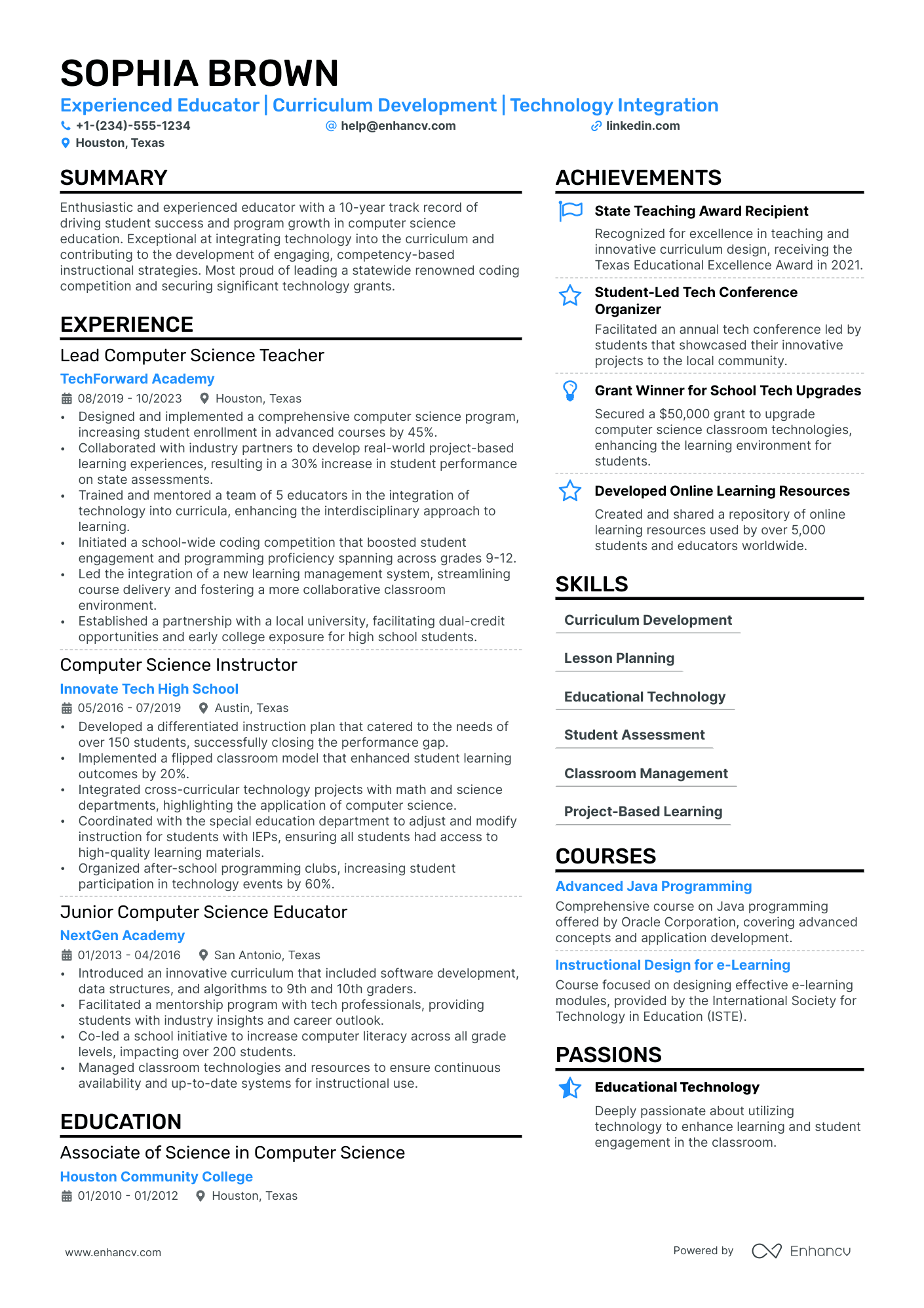34 Teacher Resume Examples Guide For 2025 Resumes For Teaching Jobs
