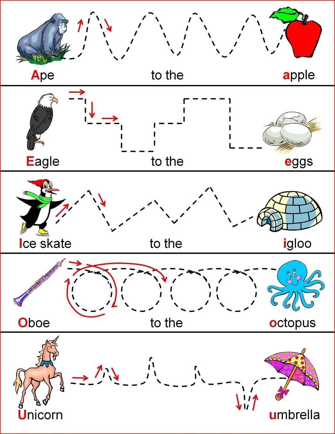 Educational Activities For 4 Year Olds Printable