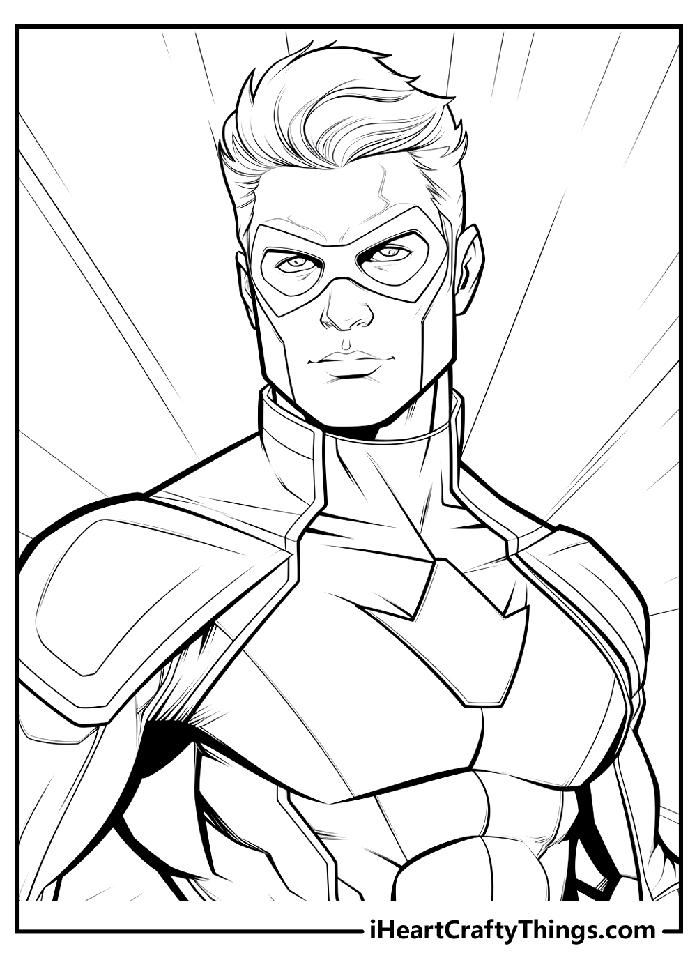 40 Superhero Coloring Pages 100 Free Printables 