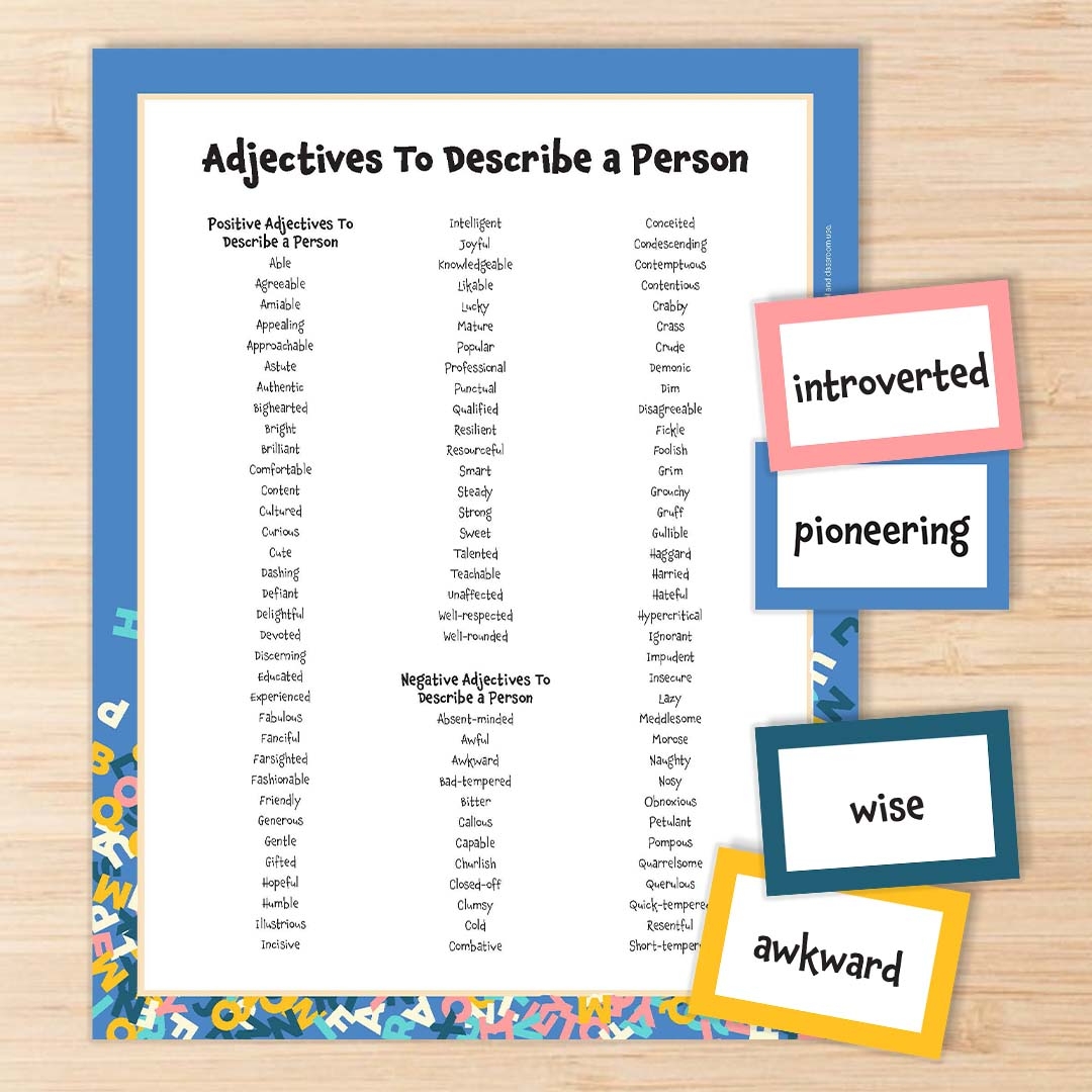 400 Eloquent Adjectives To Describe A Person