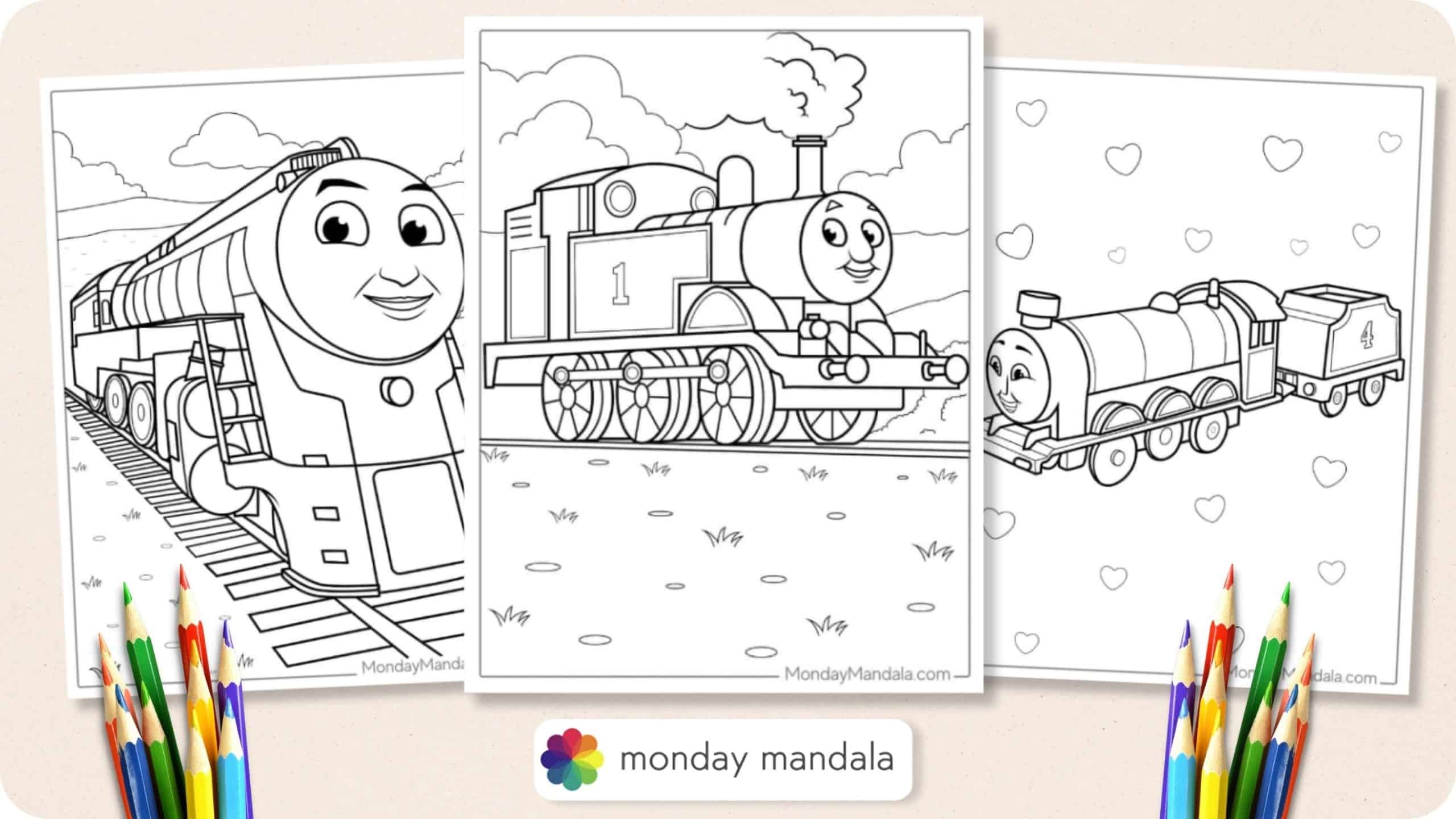 42 Thomas Friends Coloring Pages Free PDF Printables 
