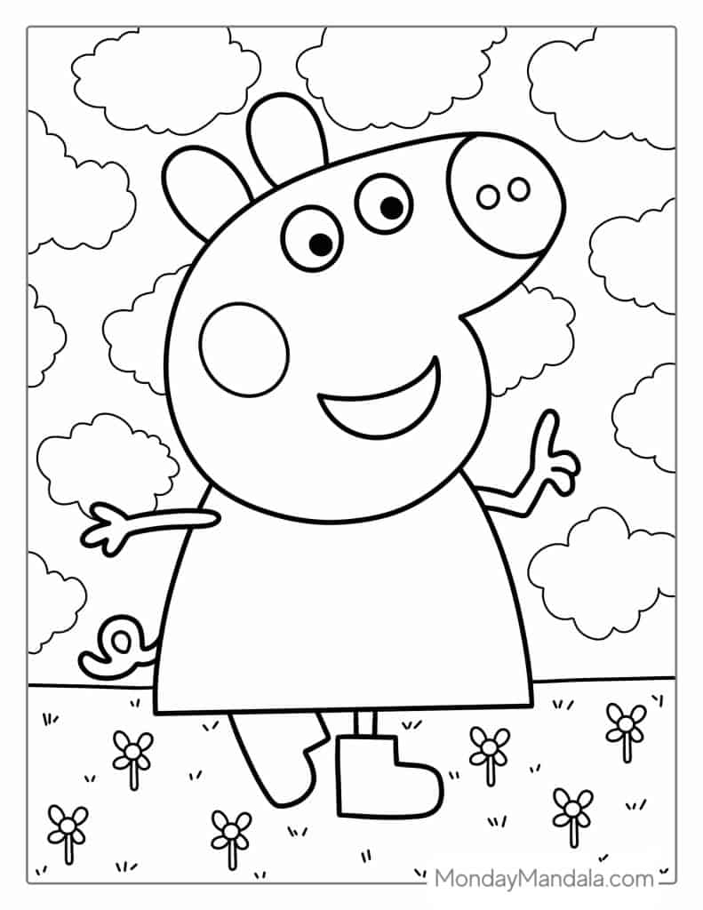 Peppa Pig Educational Printables