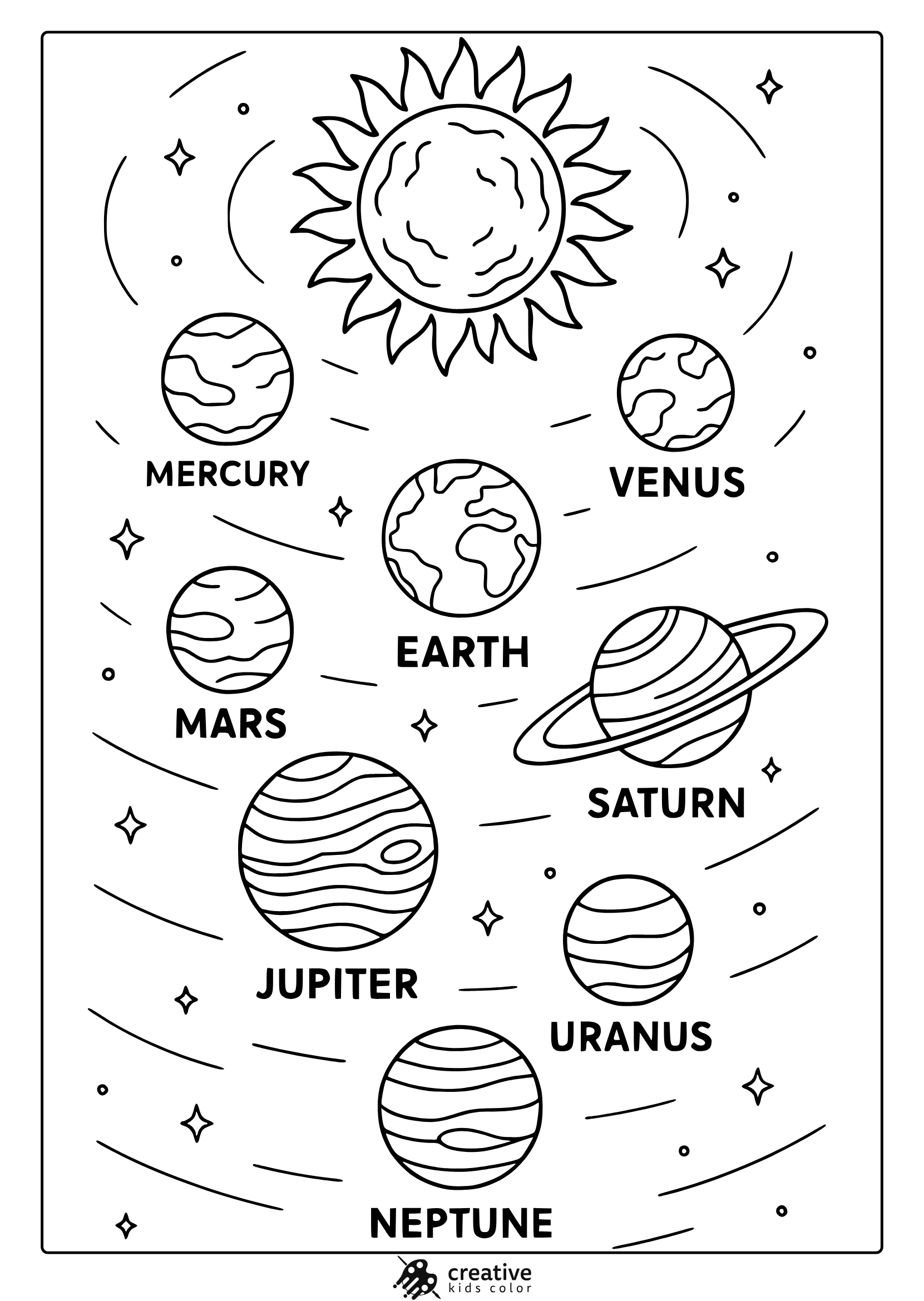 Educational Printable Coloring Pages