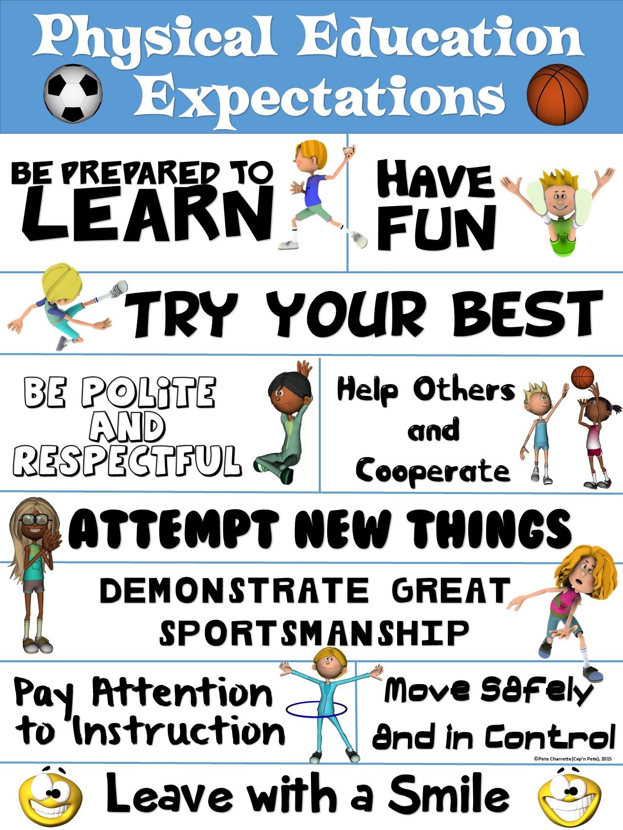 Free Printable Physical Education Posters