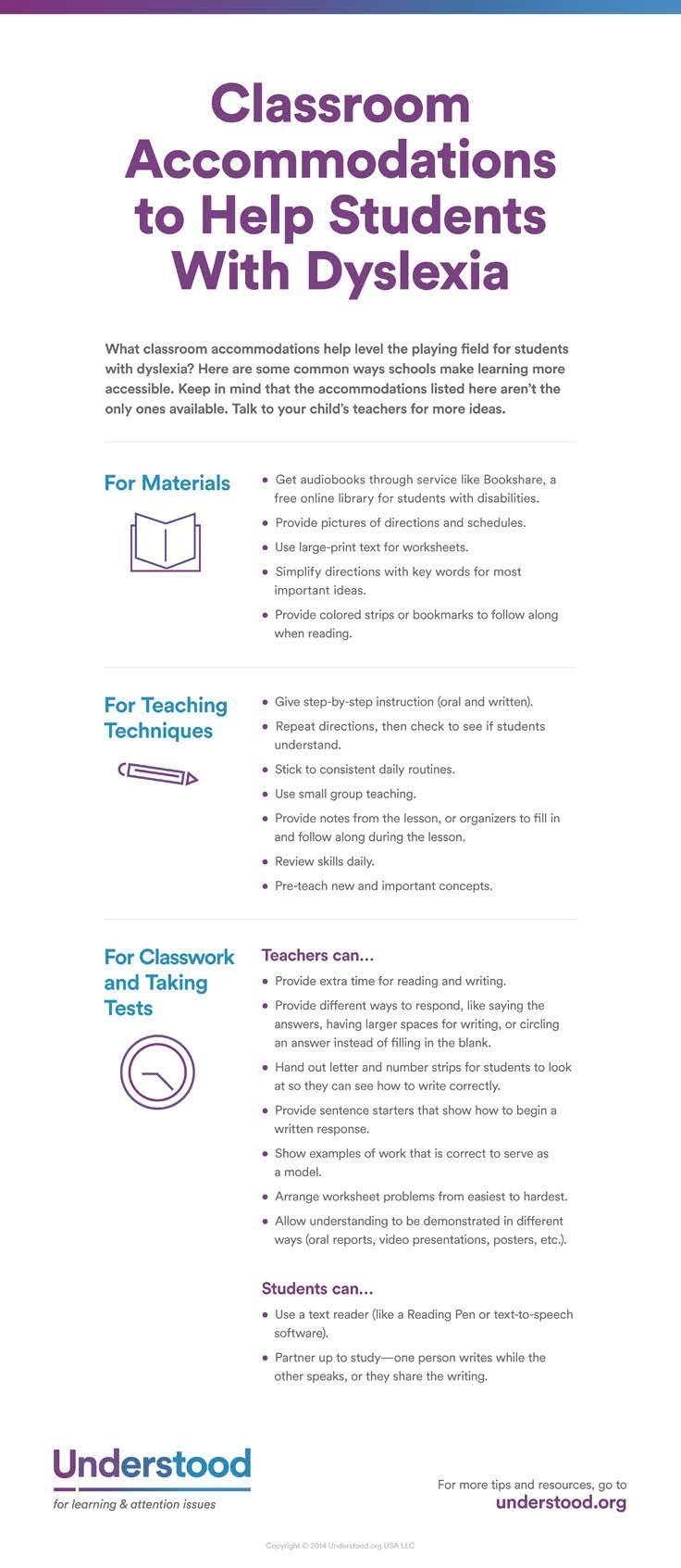 Printable Special Education Accommodations And Modifications