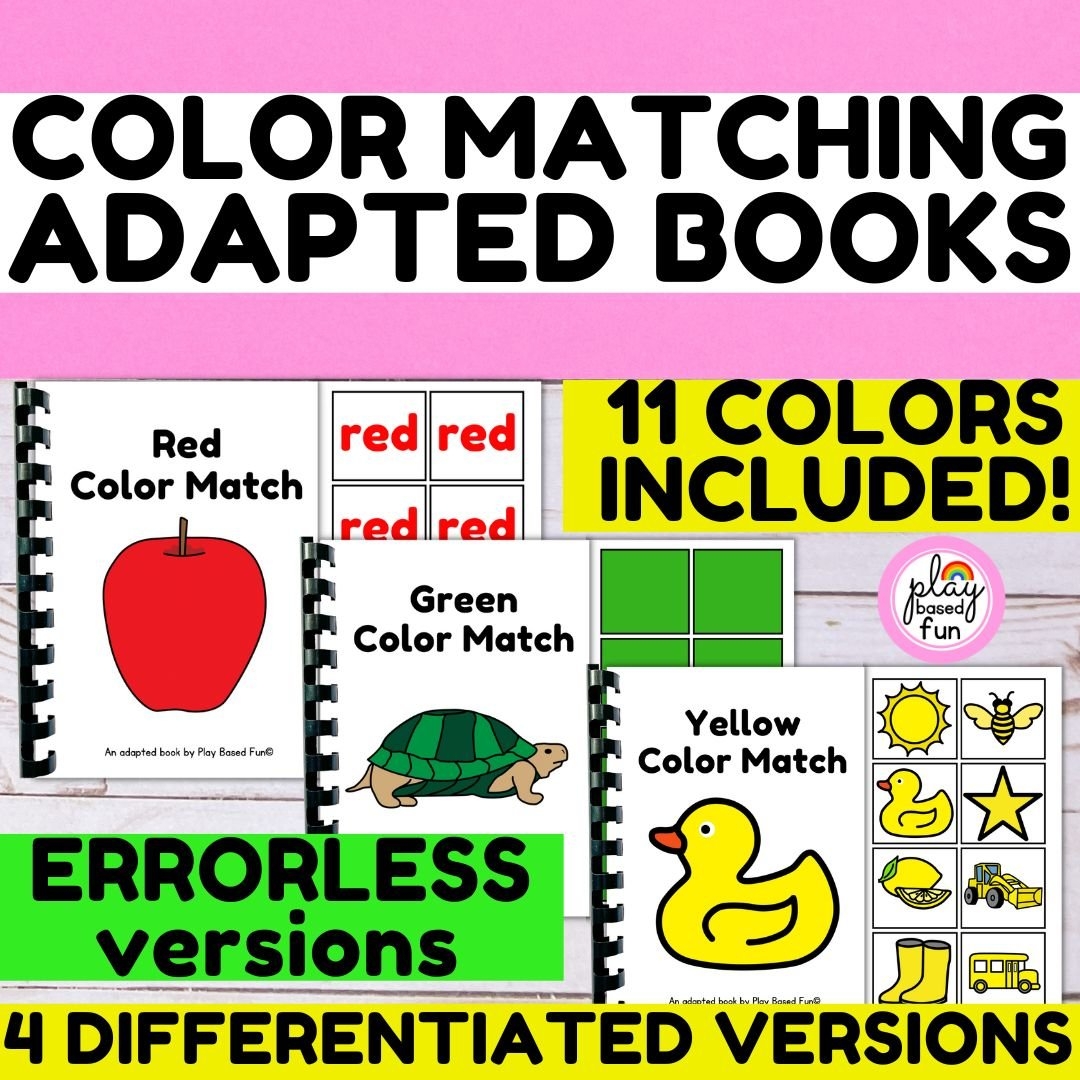 Adapted Books PLAY BASED FUN