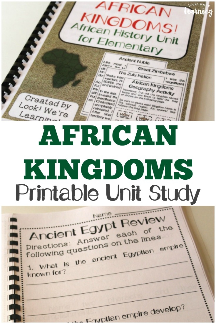 Printable Afrikan Educational For Kids