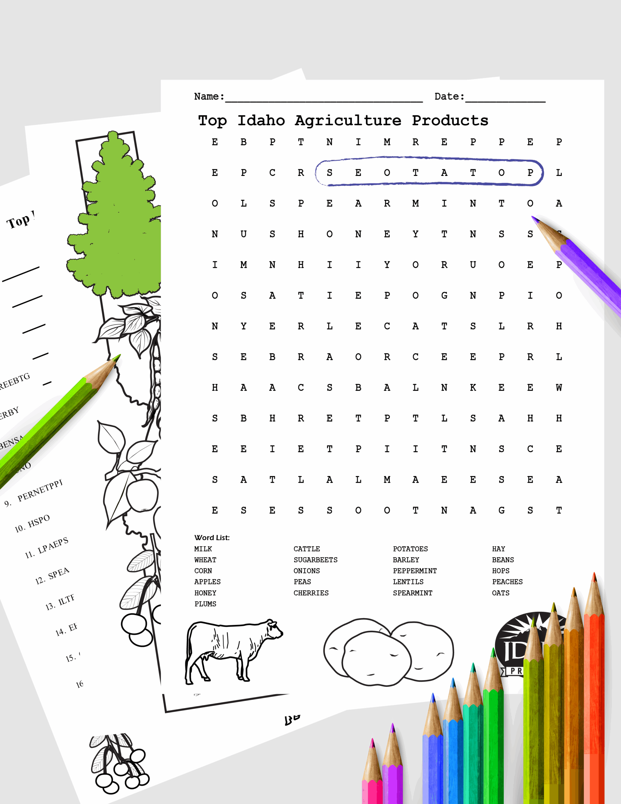 Agriculture Education At Home Idaho Preferred