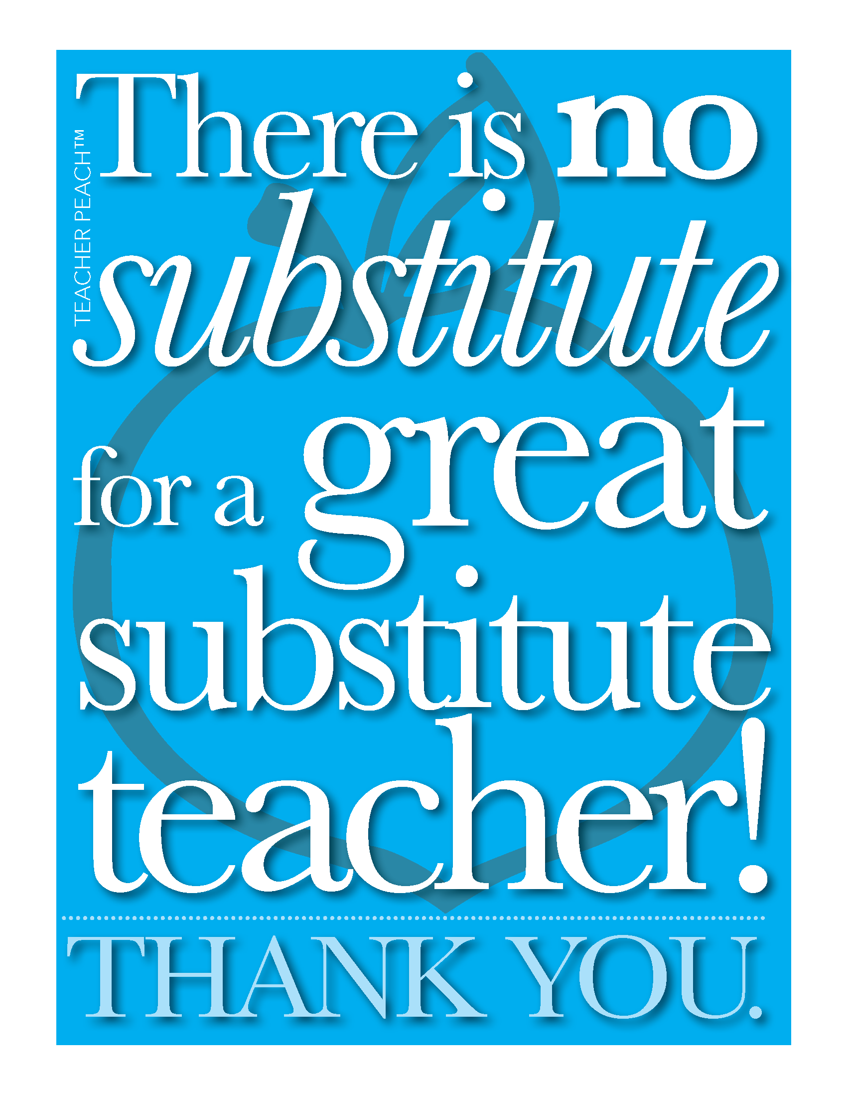American Education Week 4 Substitute Educators Day Resources Reach For The Peach