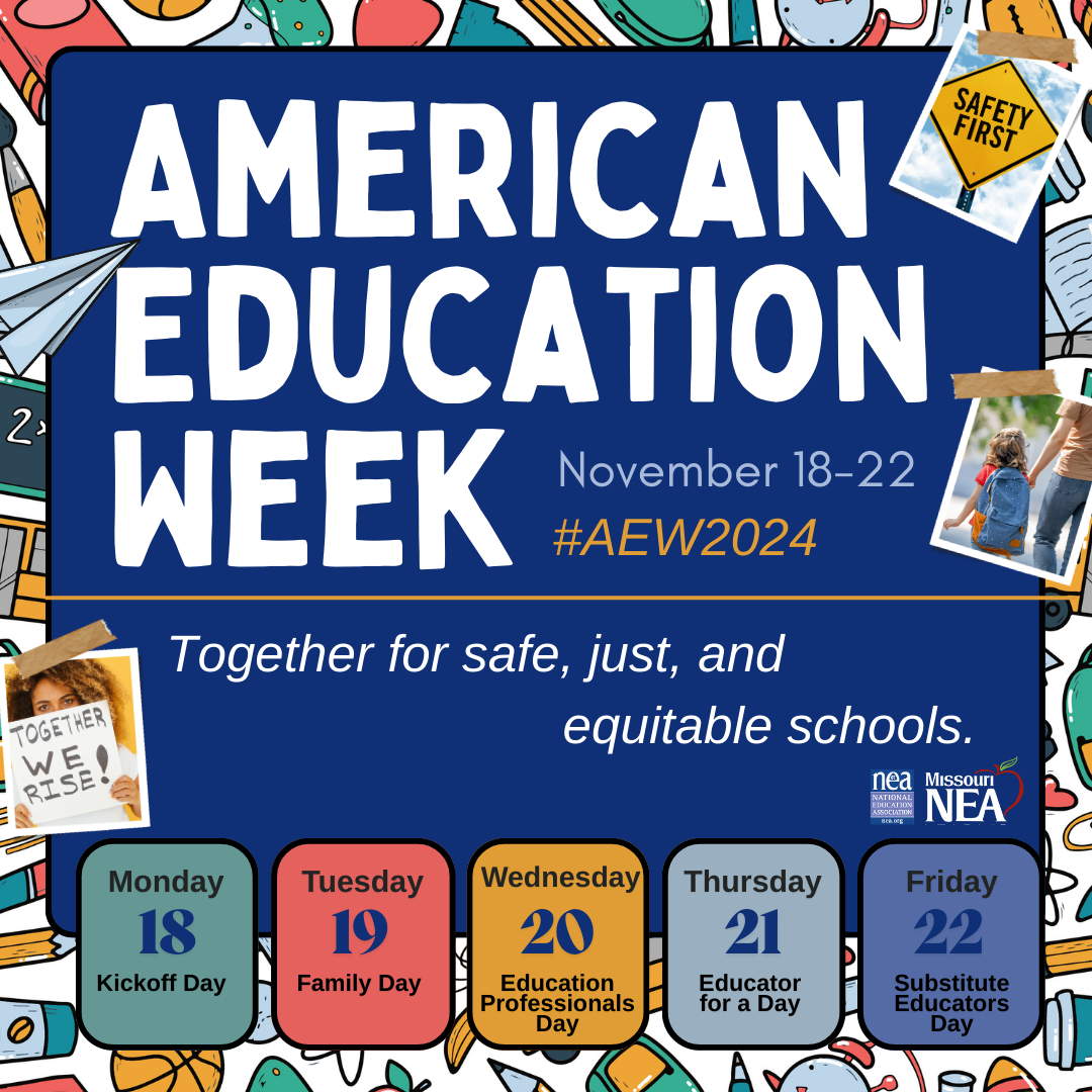 American Education Week MNEA Missouri National Education Association 