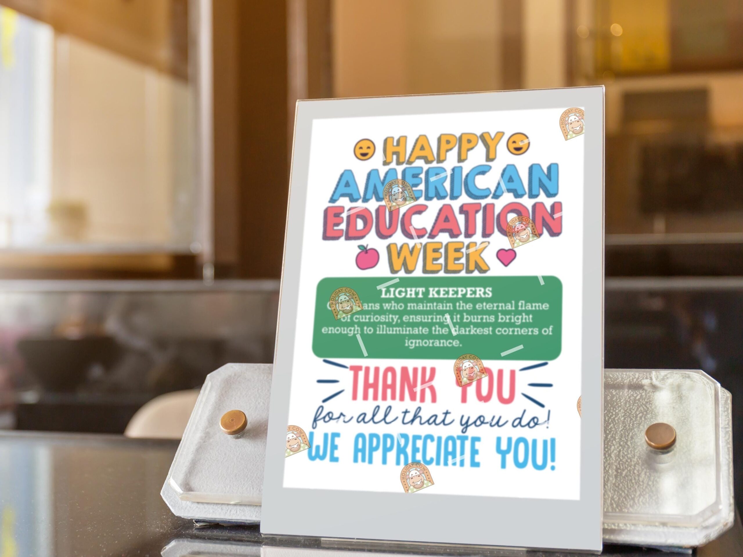 American Education Week Sign Printable Education Week Decor Educator Gift School Support Staff Thank You School Posters Teachers Gift Etsy