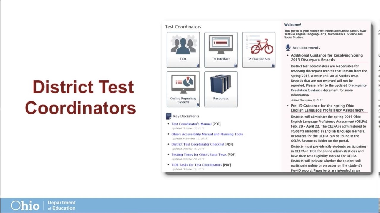 Assessments In Science Ohio Department Of Education And Workforce