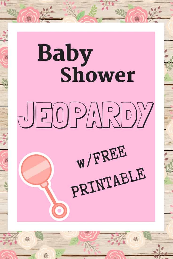 Free Printable Childbirth Education Jeopardy Game