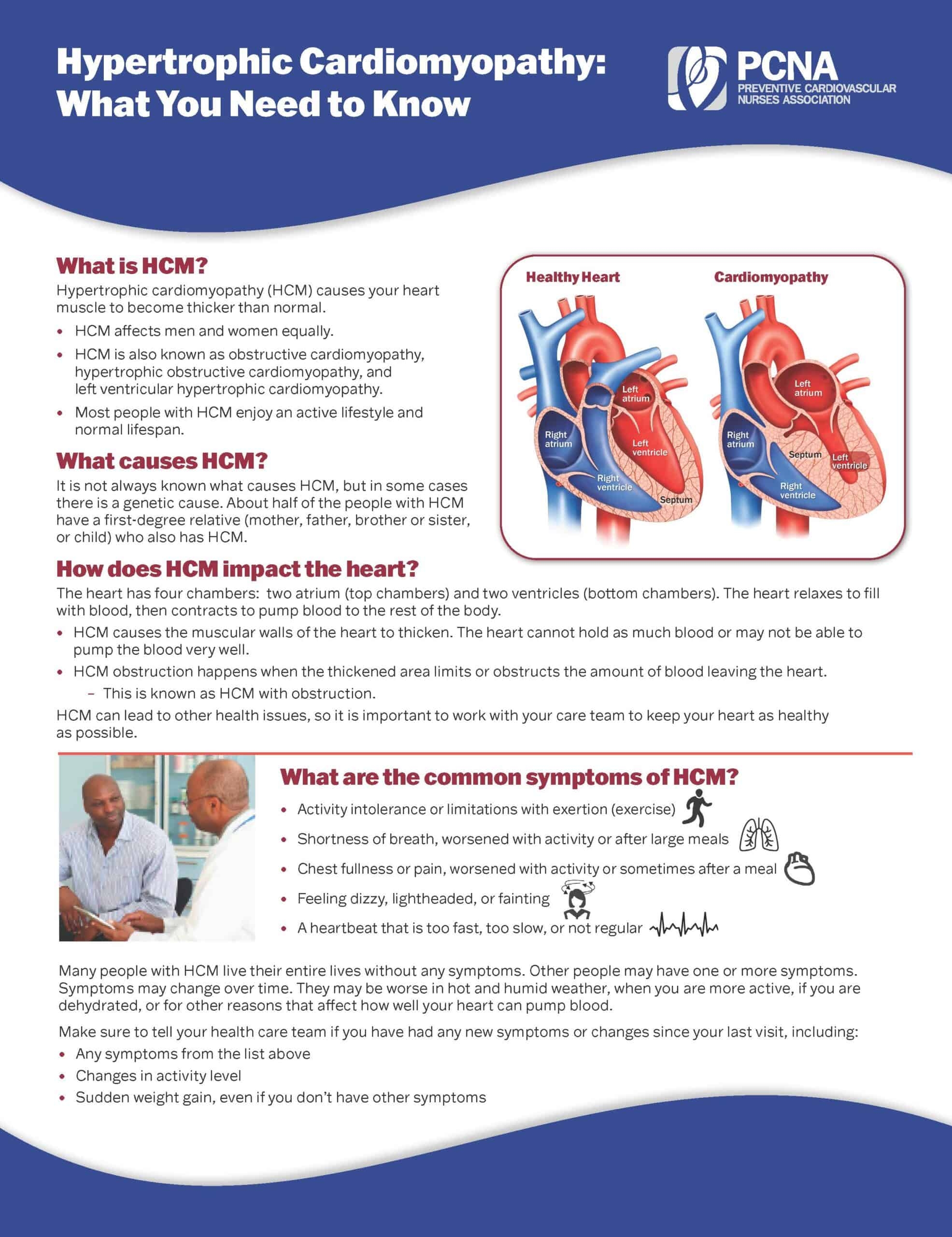 Cardiac Patient Education Tools And Handouts PCNA Worksheets Library