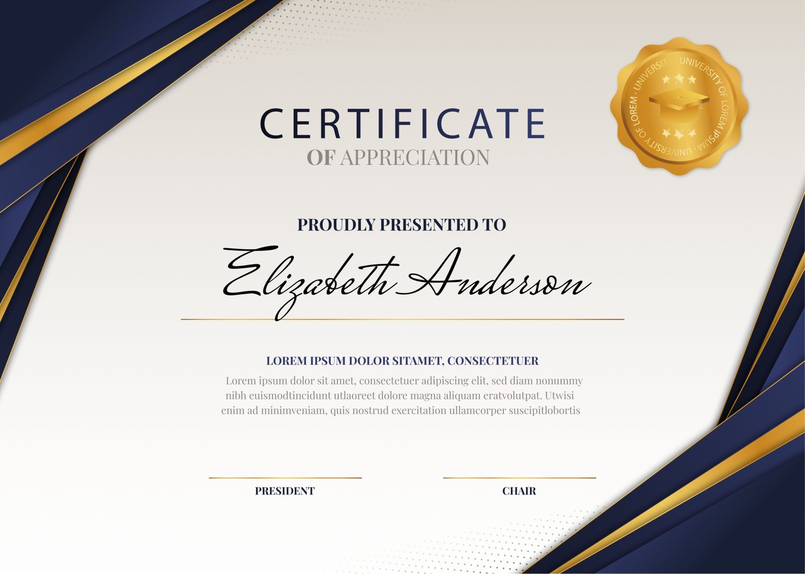 Certificate Of Appreciation Examples 23 Free Editable 