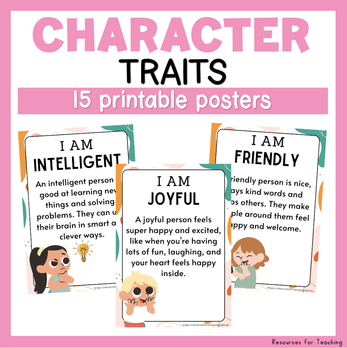 Printable Character Education Posters