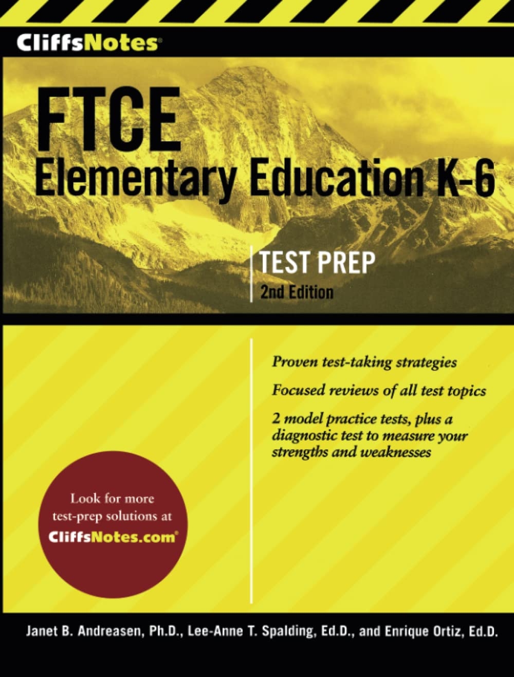 CliffsNotes FTCE Elementary Education K 6 2nd Edition CliffsNotes Test Prep Ortiz Ed D Enrique 9780544313538 Amazon Books