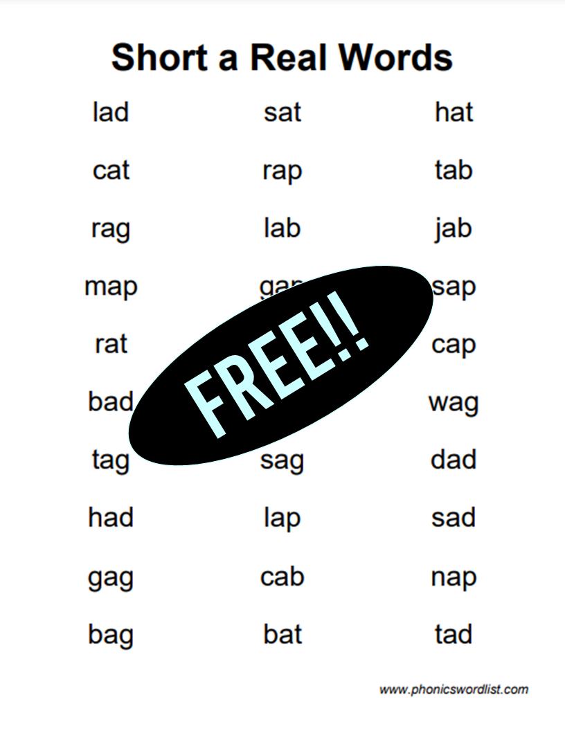 Progress Monitoring Free Printables Cvc Words Elementary Special Education