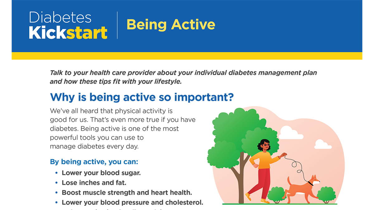 Printable Diabetes Education Handouts
