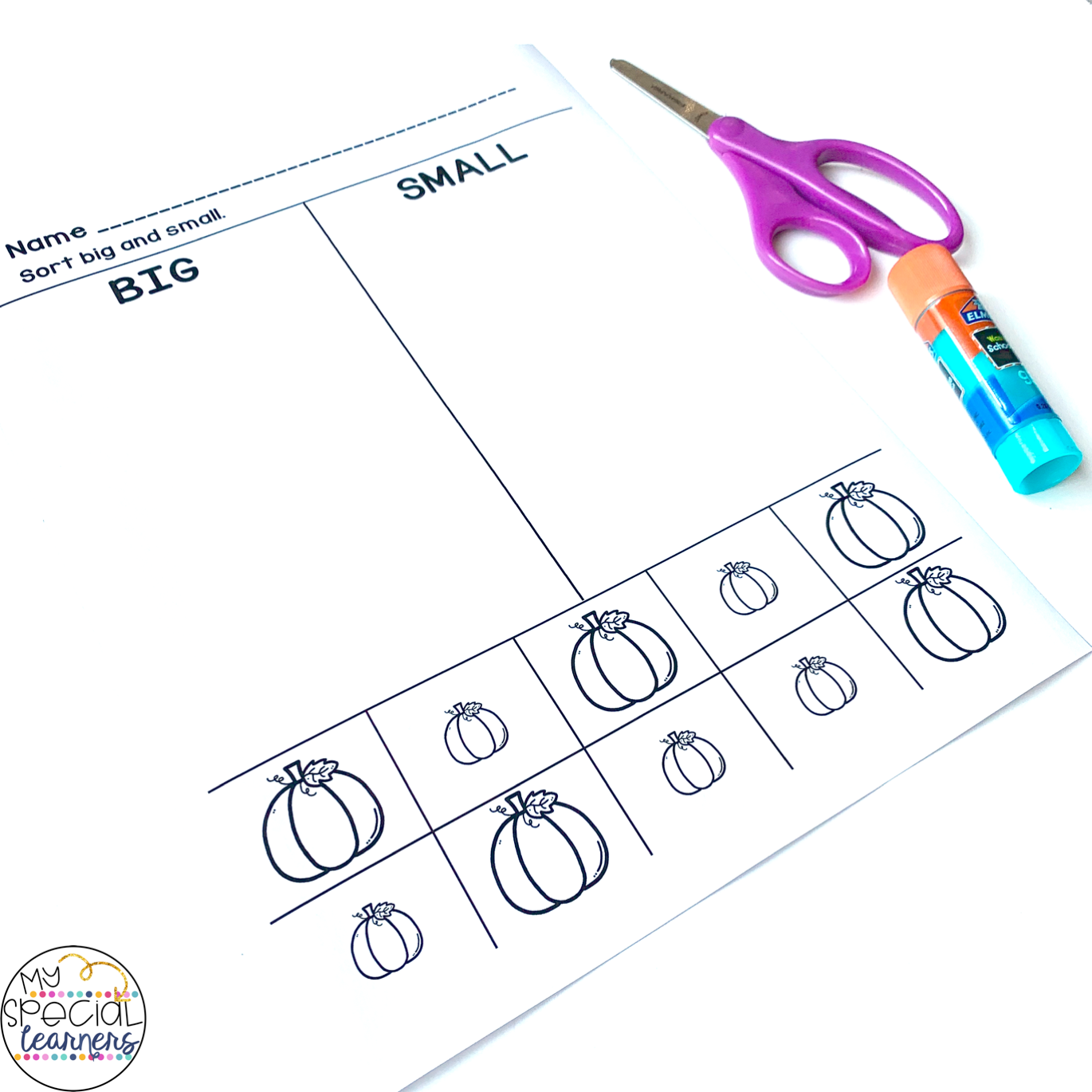 Special Education Printable Worksheets For Special Needs Students