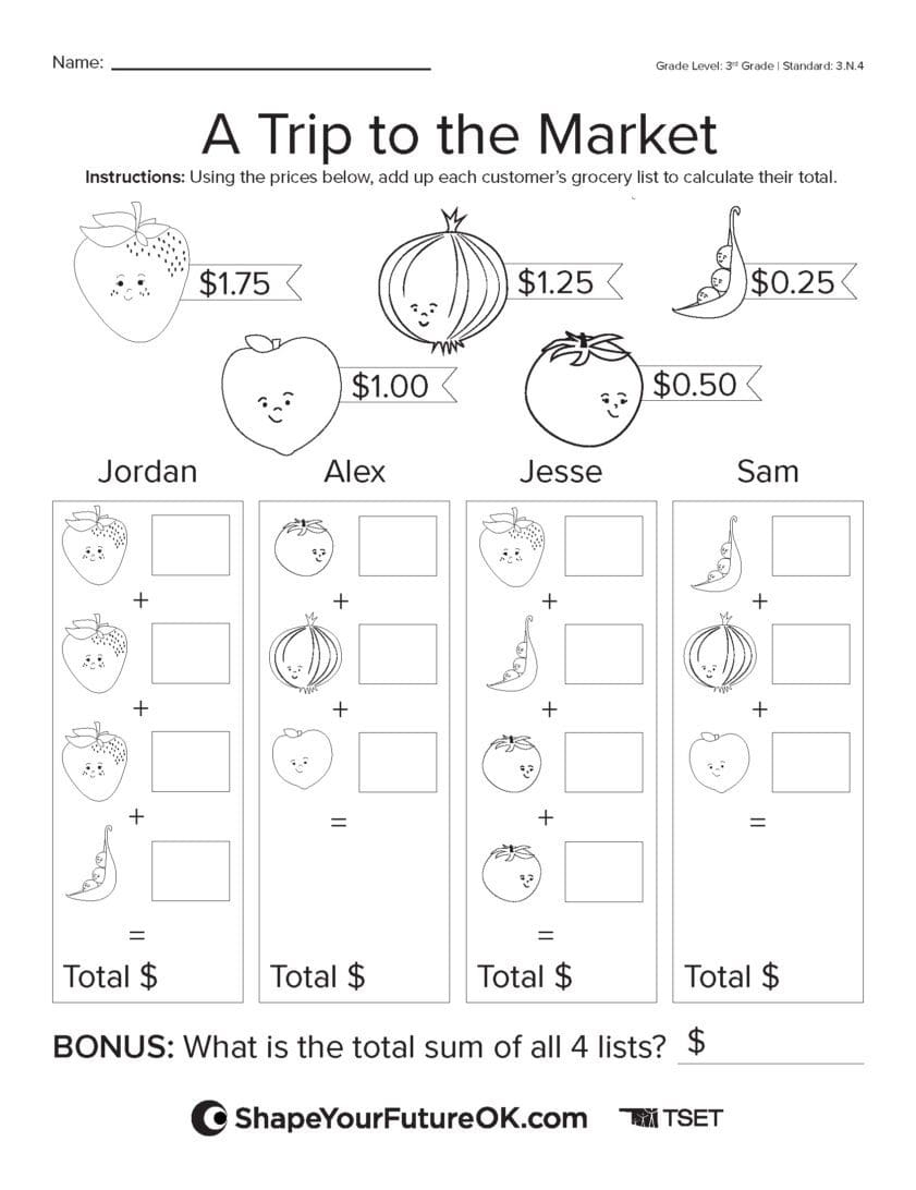 Children'S Educational Printable Activities