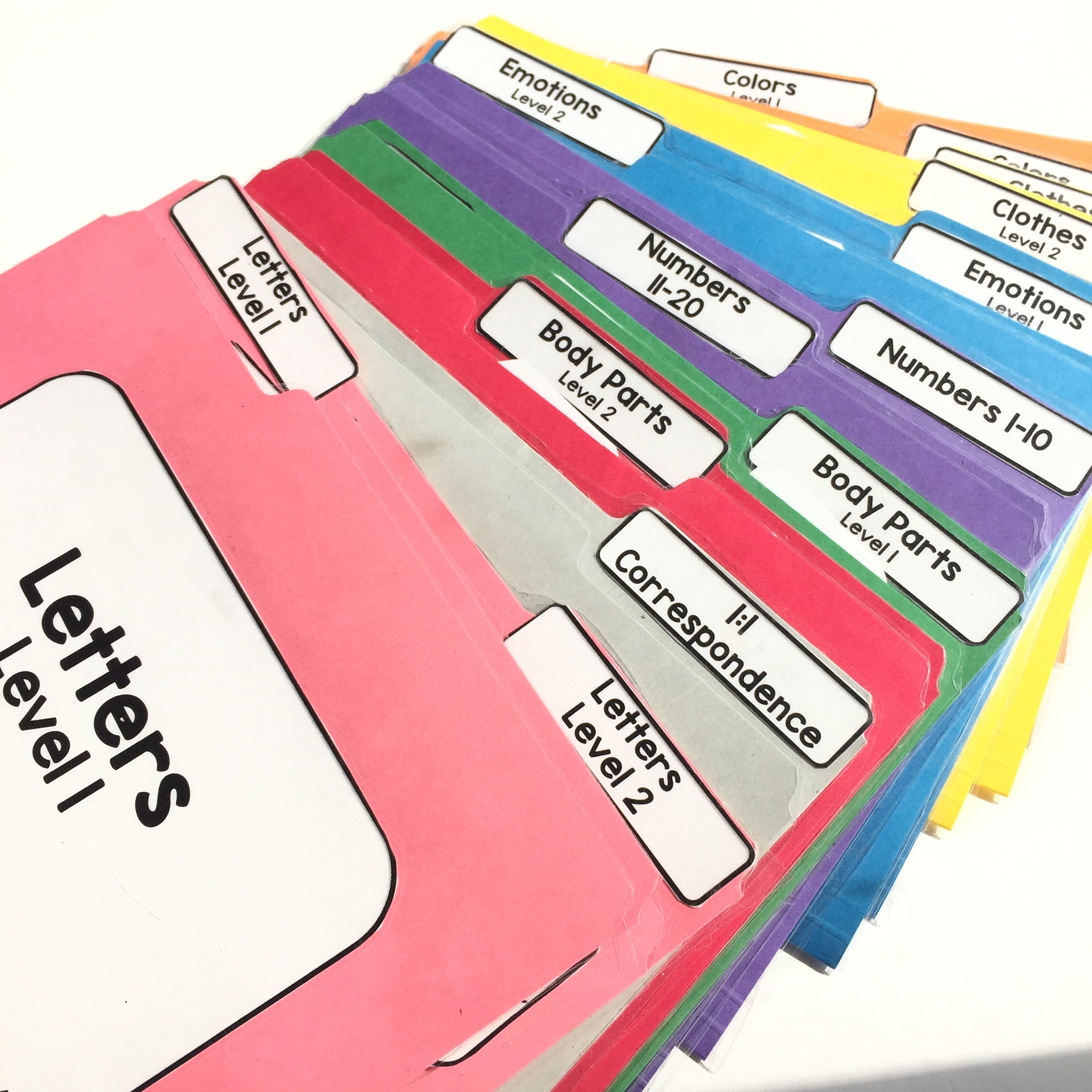 File Folders For Independence Simply Special Ed