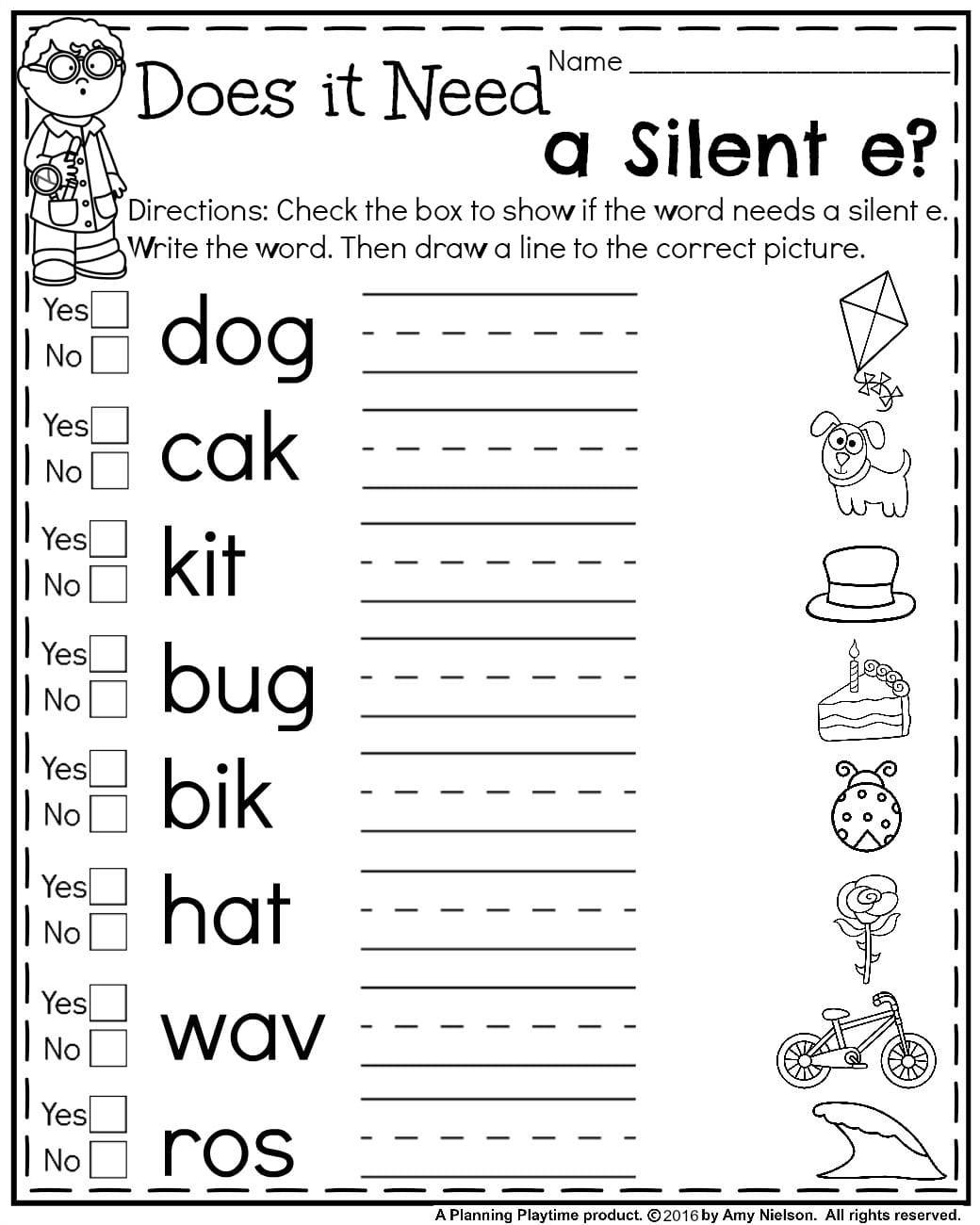 Educational Printables For 1St Grade