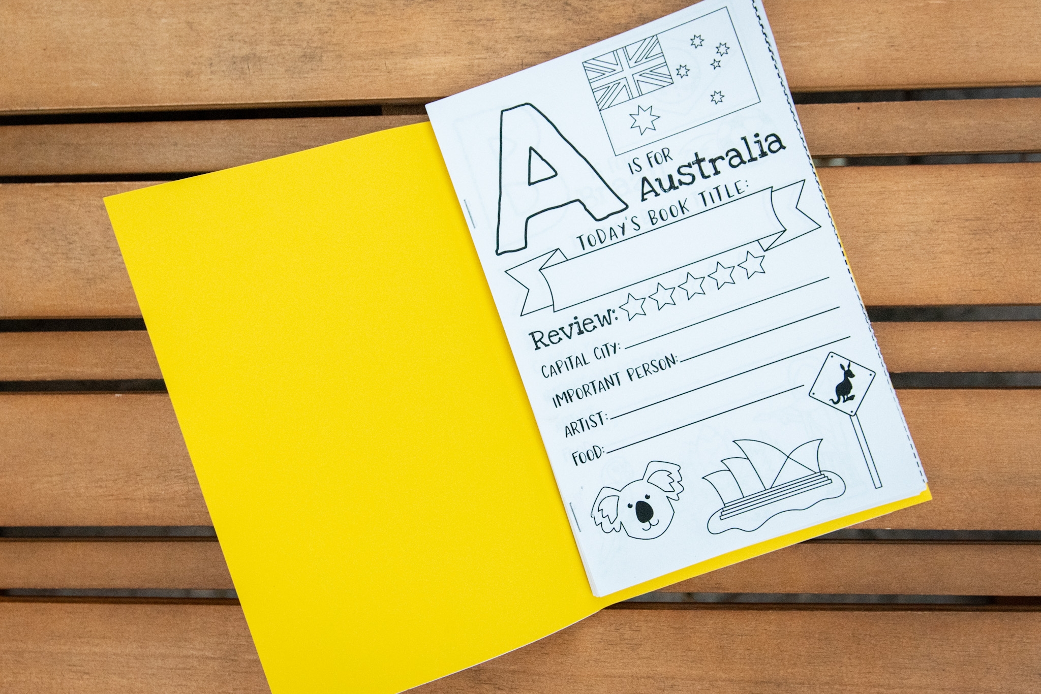 Free Printable Kids Education Passport