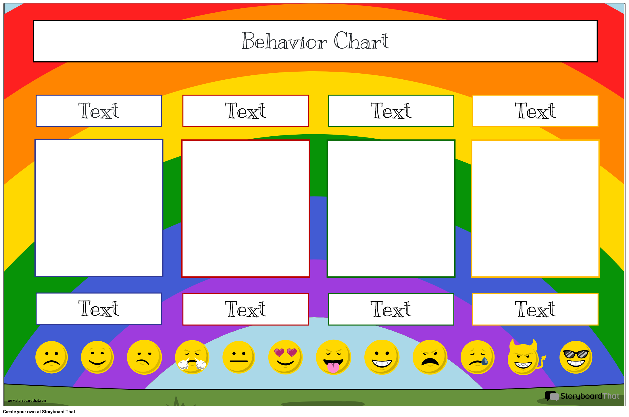 Fillable Printable Special Education Behavior Charts