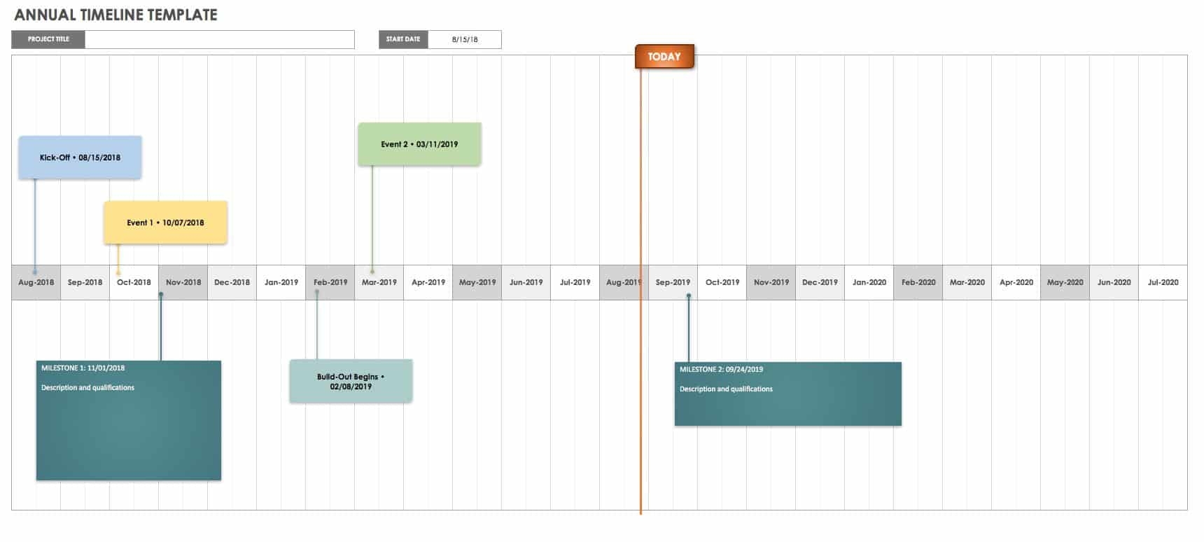 How To Create Education Timeline Printable