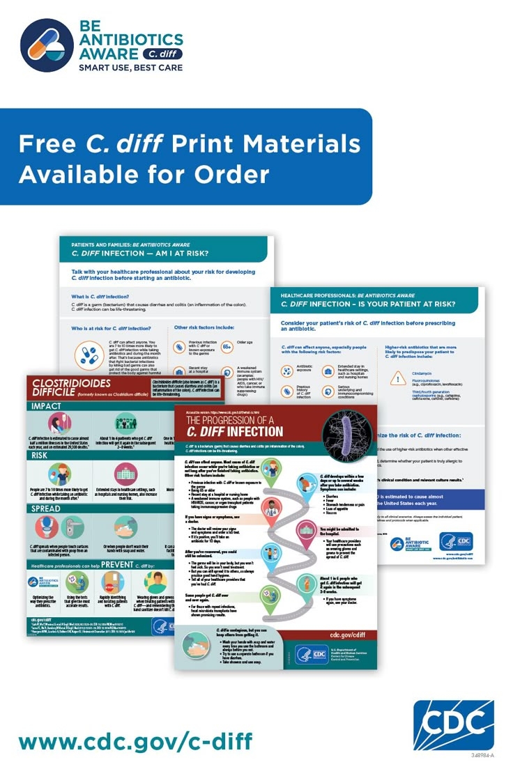 Free C Diff Education Handouts