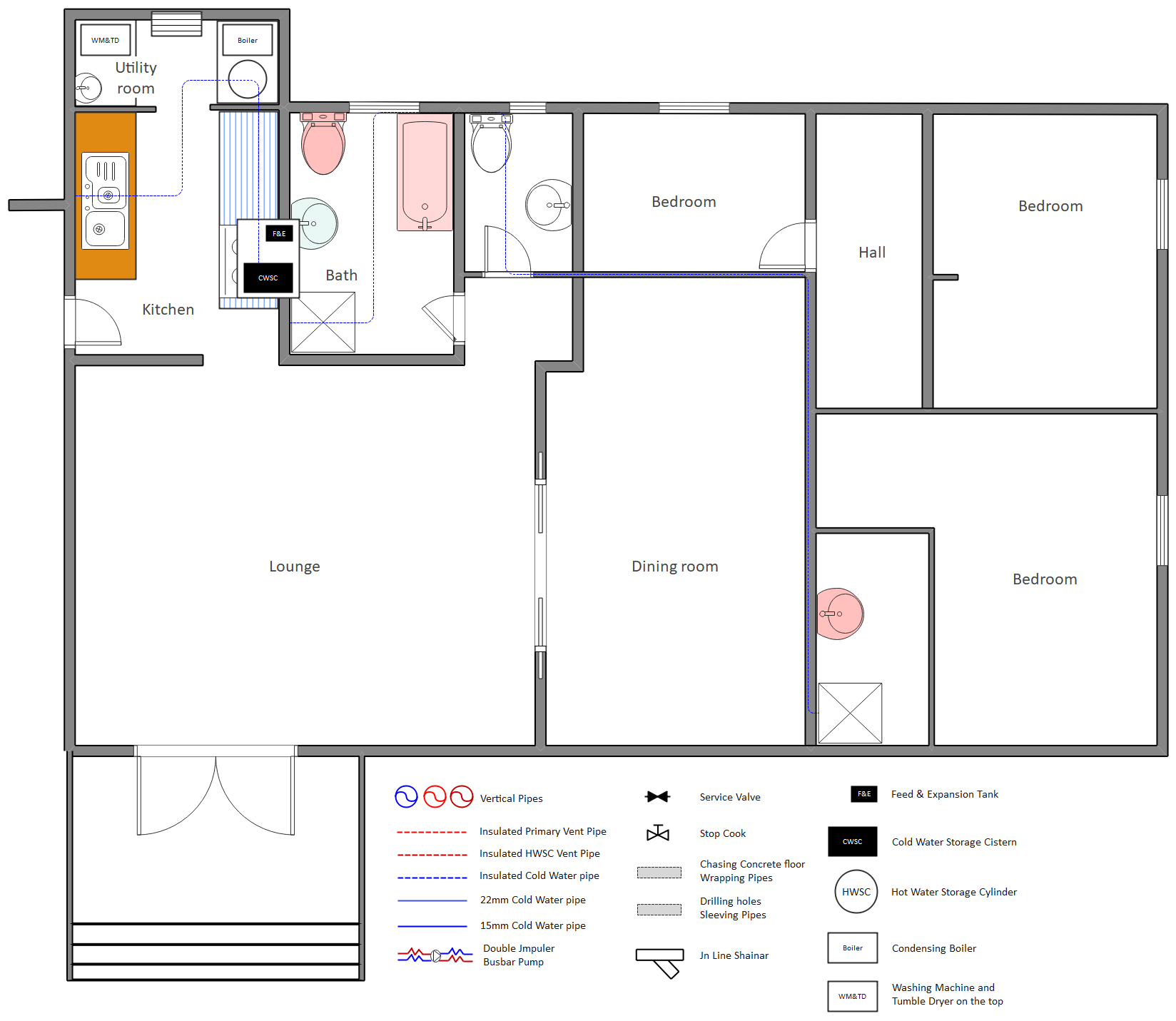 Free Editable Floor Plan Examples Templates EdrawMax