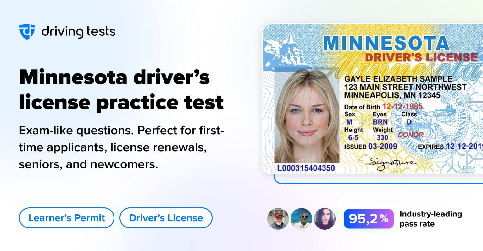 FREE Minnesota DVS Permit Practice Test Three 2025 MN