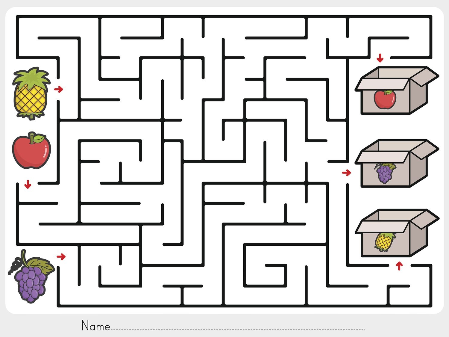 Kid Educational Printable Activities