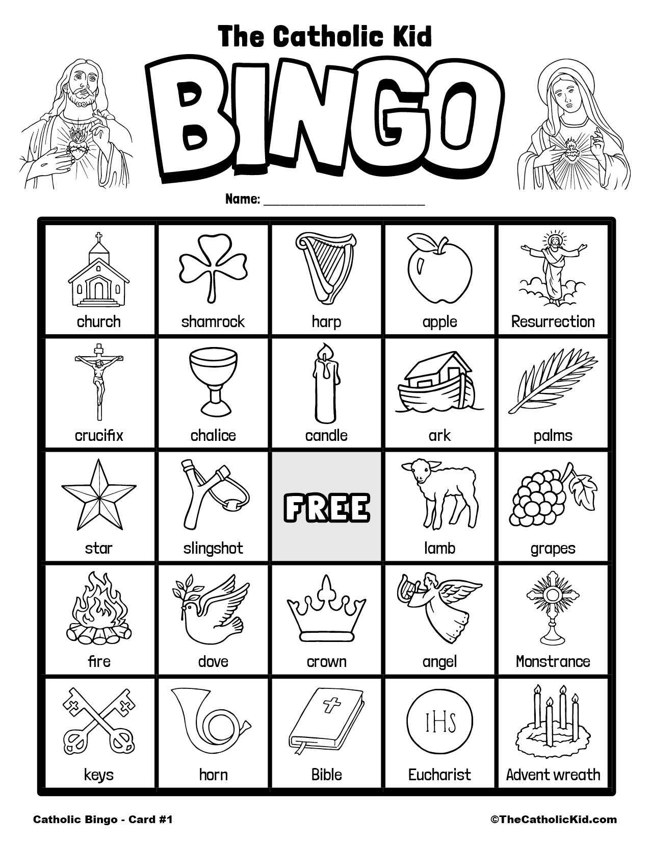 Printable Educational Bingo Games
