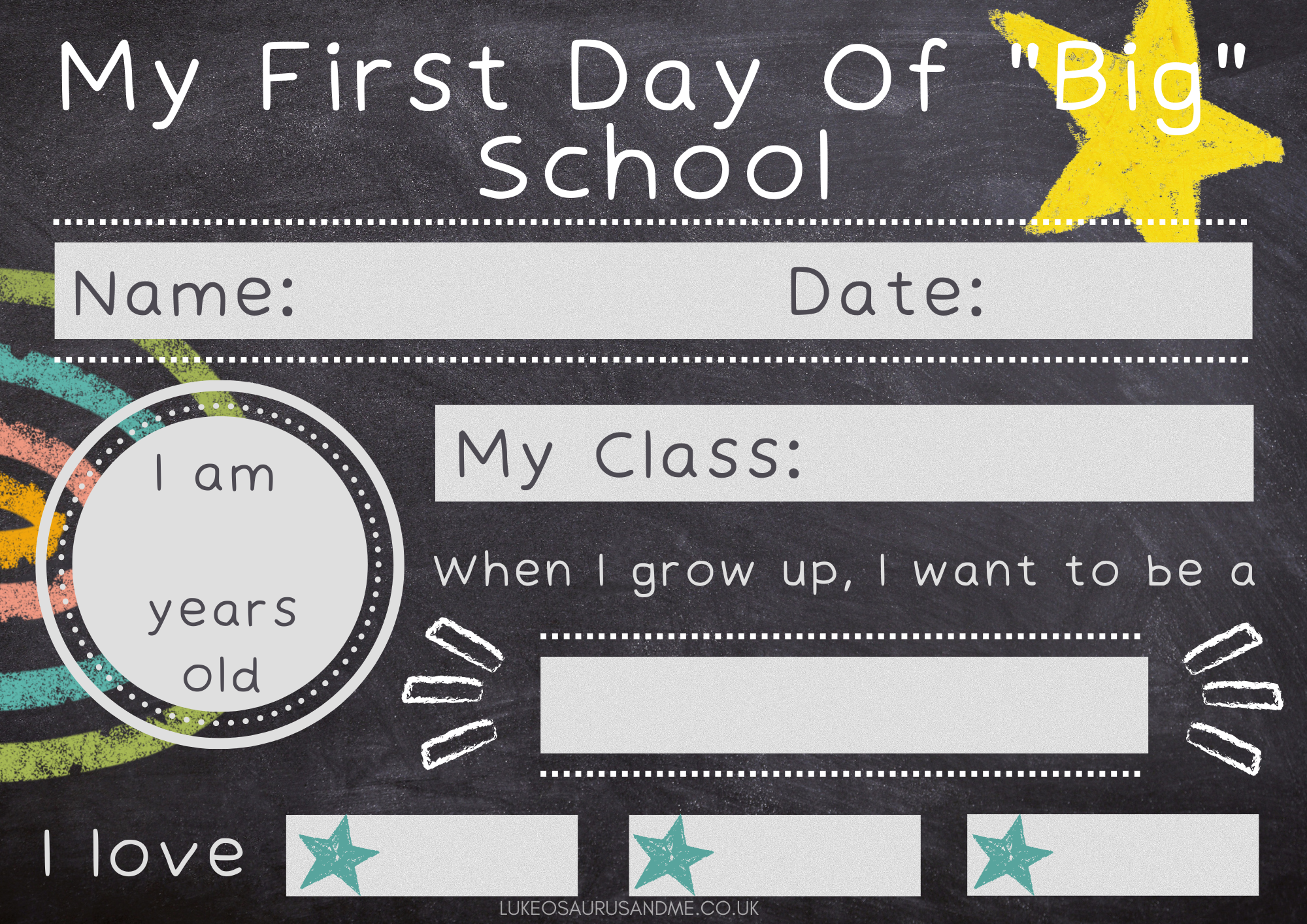 Free Printable Classroom Educational Signs