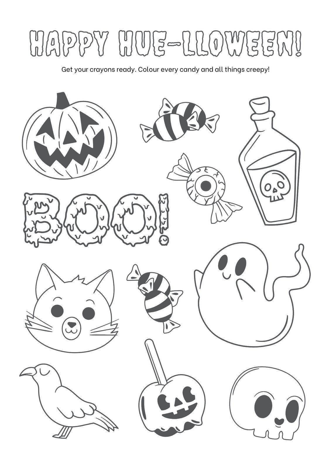 Free Educational Halloween Printables