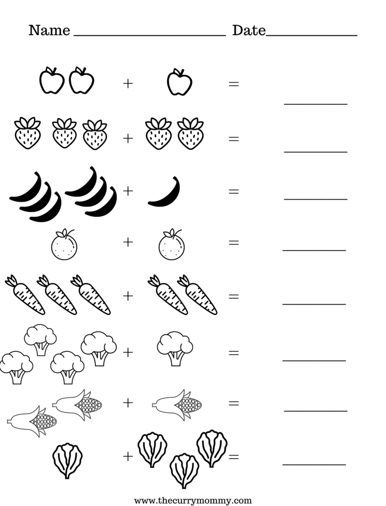 Printable Educational Activities For 4 Year Olds