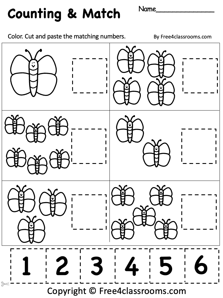 Free Printable Educational Worksheets For Kindergarten
