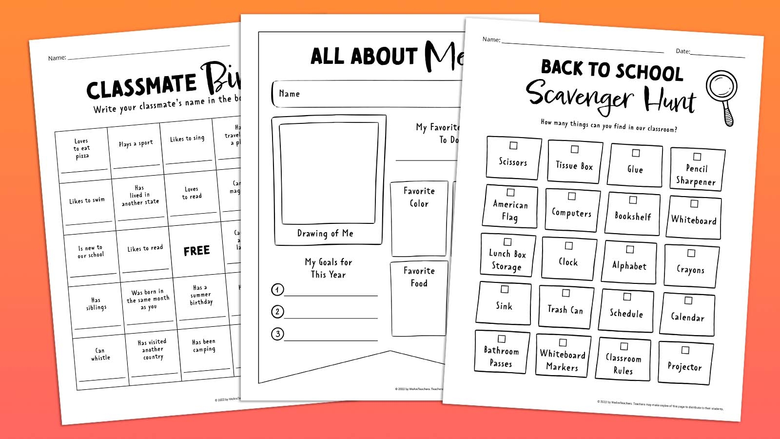 American Education Week Printable