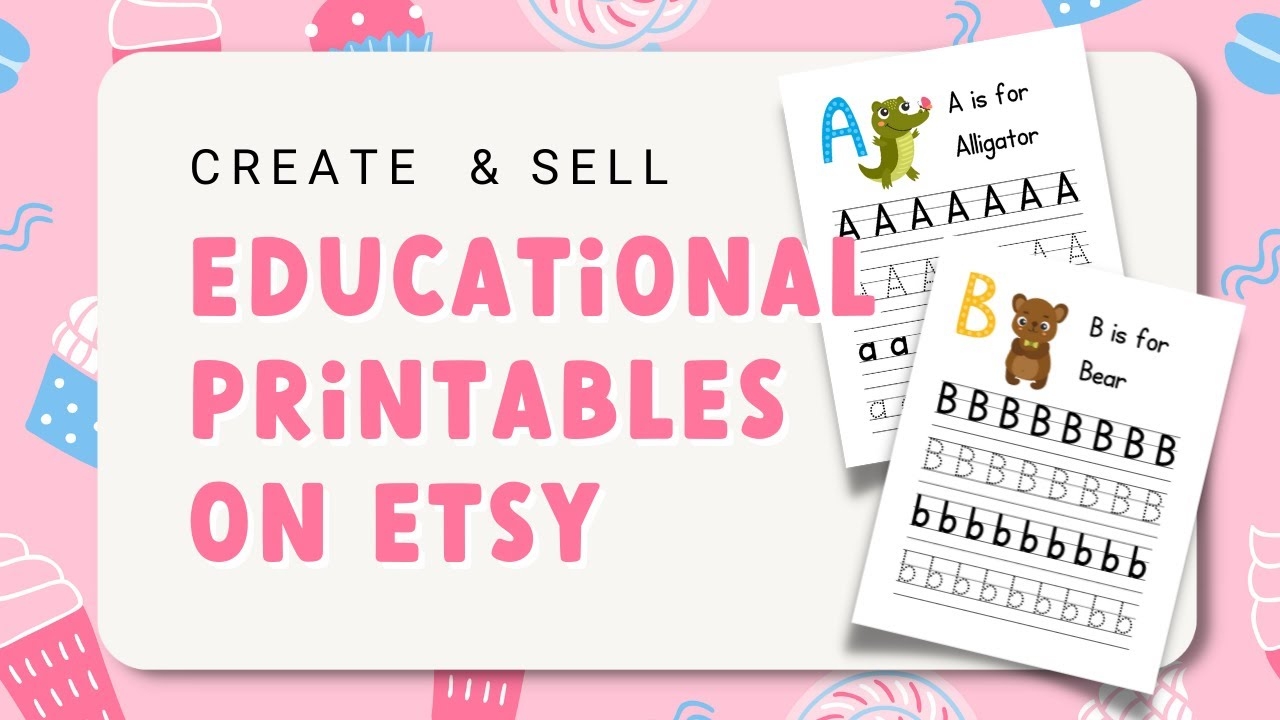 How To Use Canva To Create Sell Educational Printables On Etsy YouTube