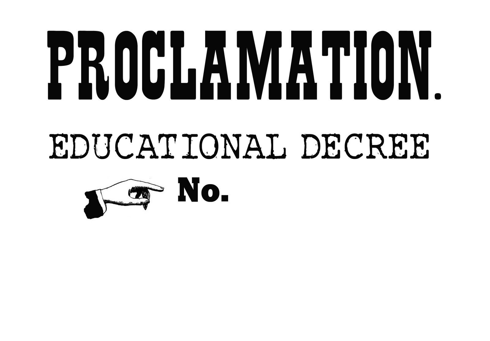 Free Printable Harry Potter Educational Decrees