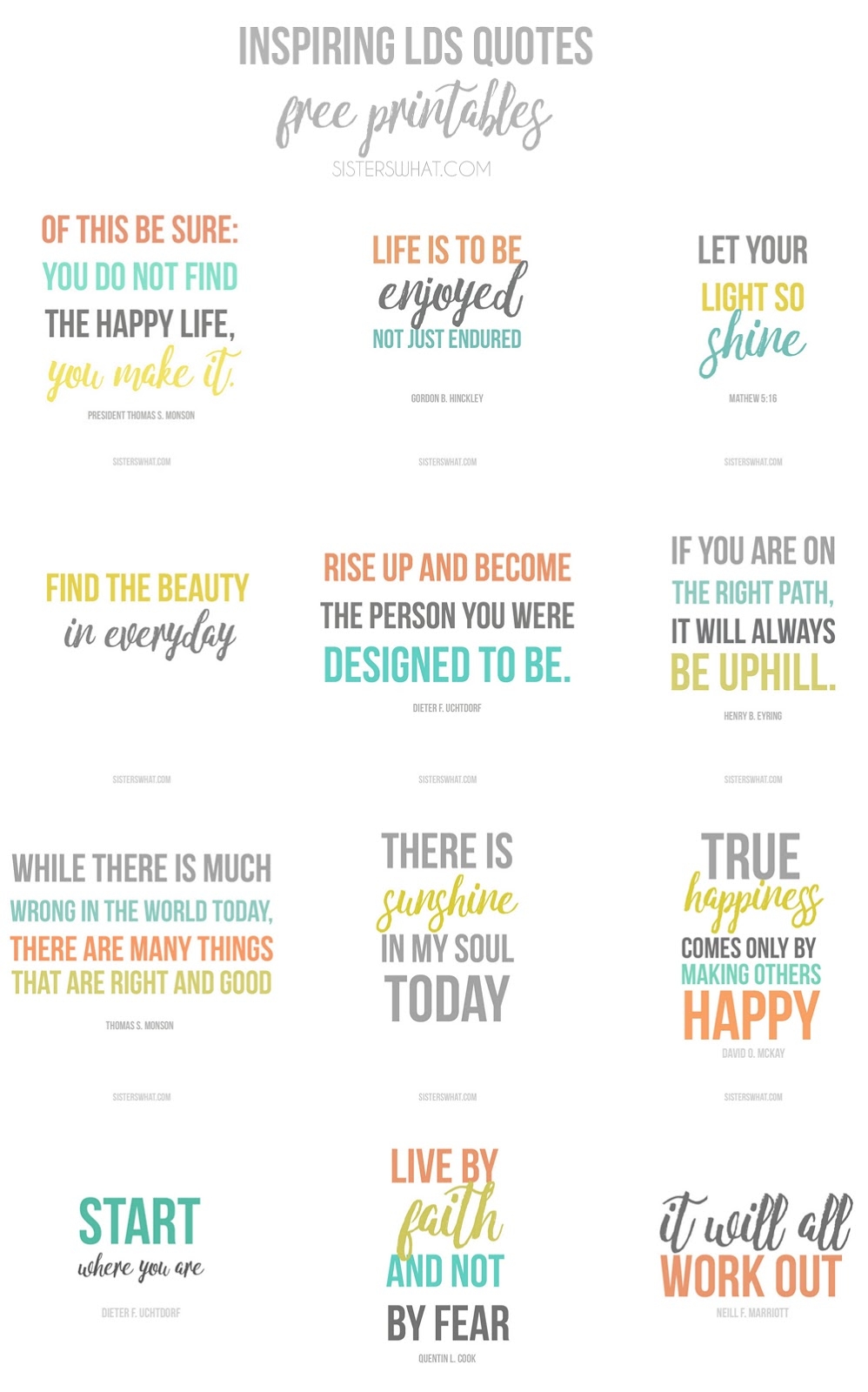 Free Printable Educational Quotes