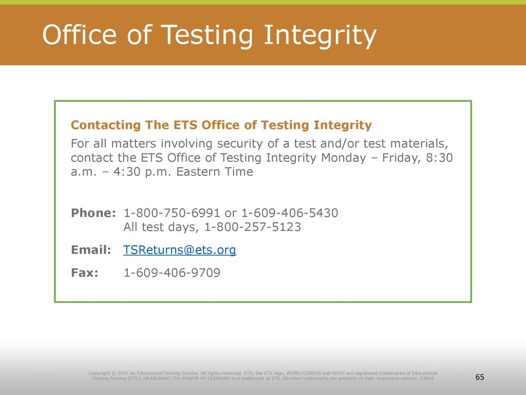 Jason Beard Senior Manager ETS High School Equivalency Test HiSET Ppt Download