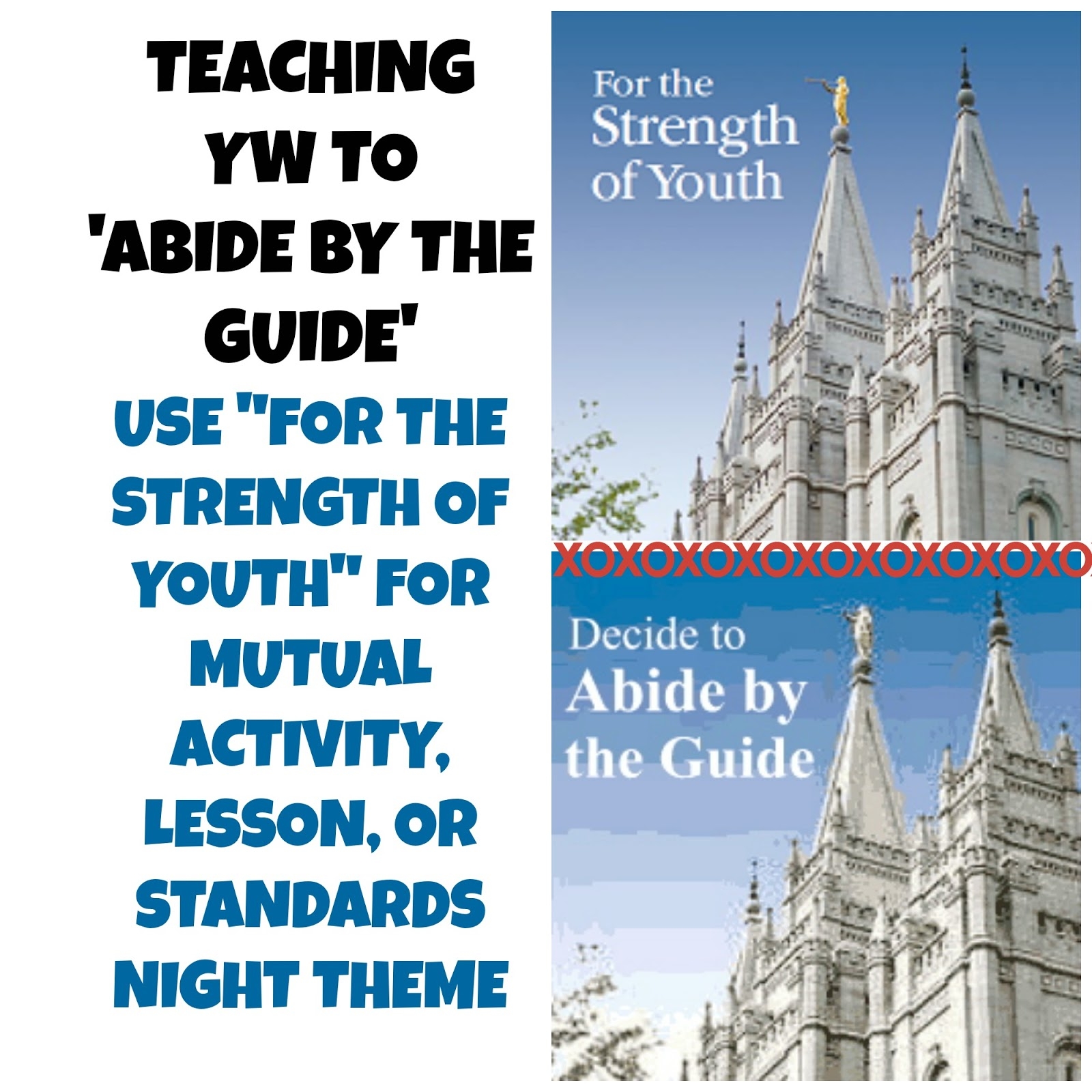 Jolly Rogers Young Women Blog Abide By The Guide For The Strength Of Youth
