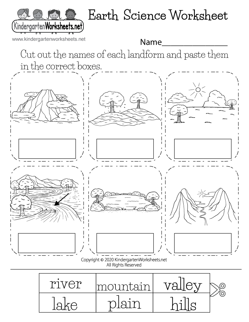 Free Printable Fun Educational Science Worksheets