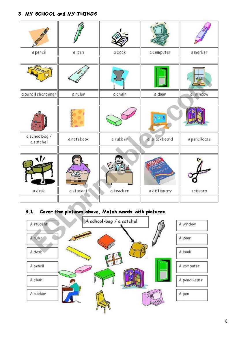 Autism Special Education Printable Worksheets For Special Needs Students