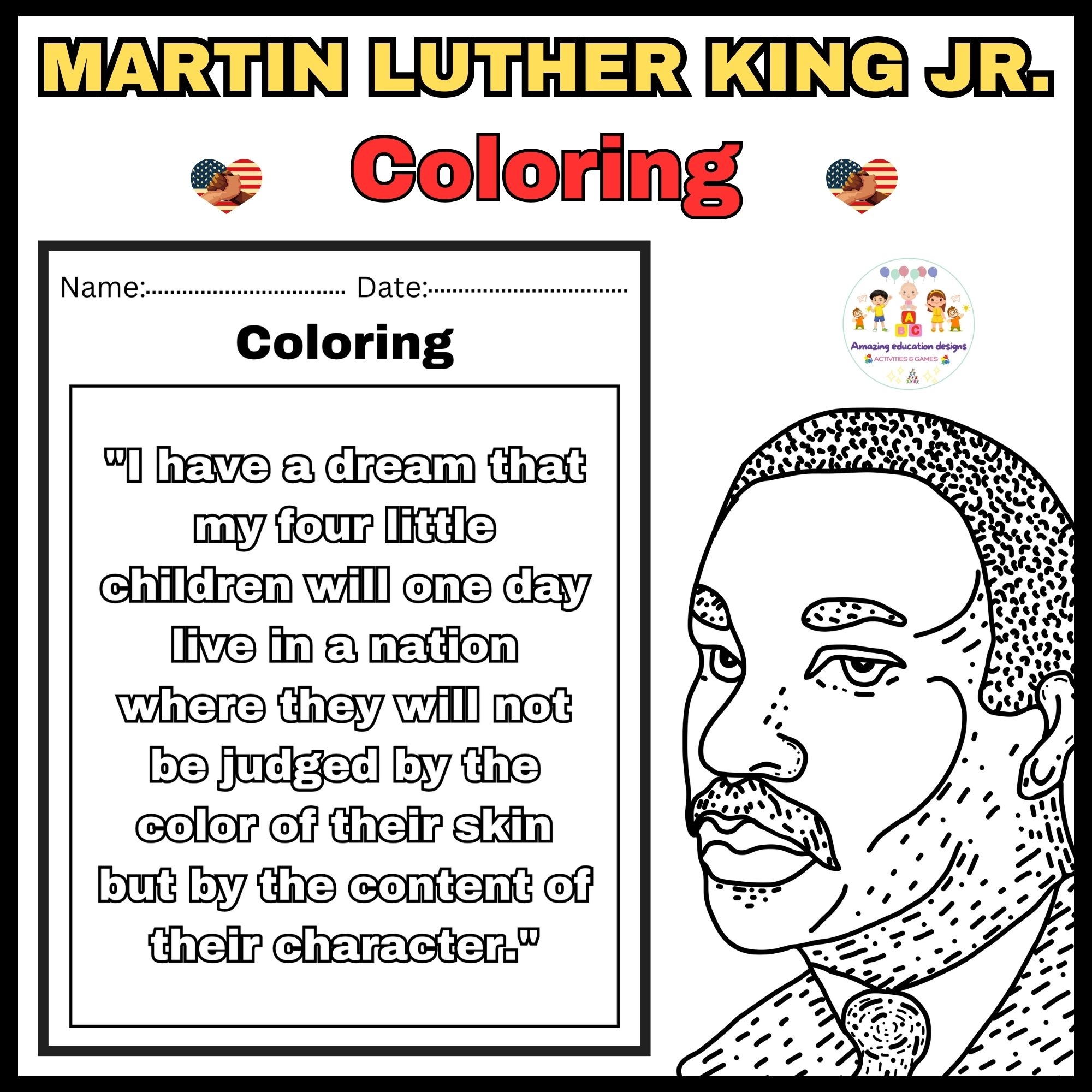 Character Education Coloring Pages Printable